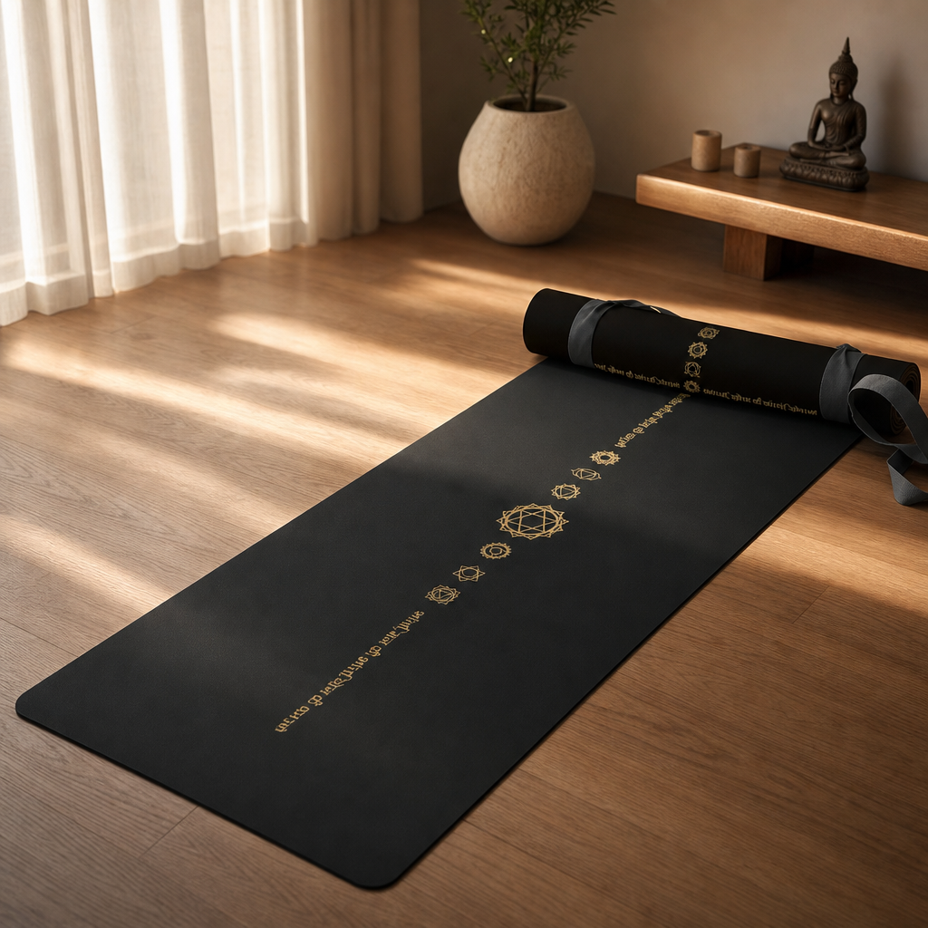 Sora Luxury Yoga Mat — Gold Flex