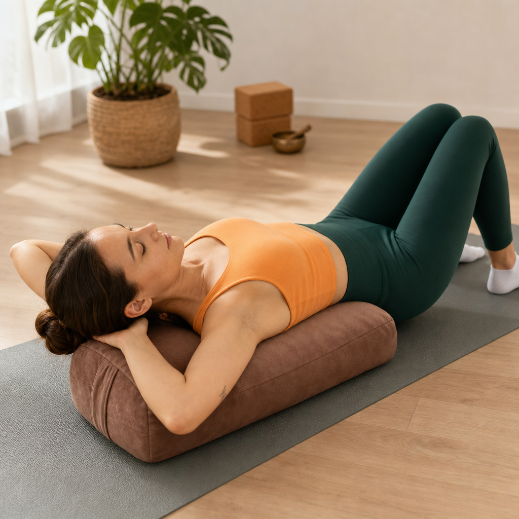 Sora Shredded Foam Yoga Bolster