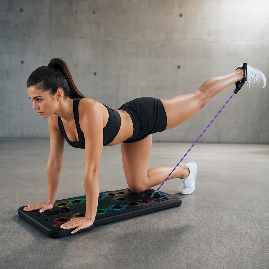 Sora Push-Up Board — Multifunctional Resistance Training Stand
