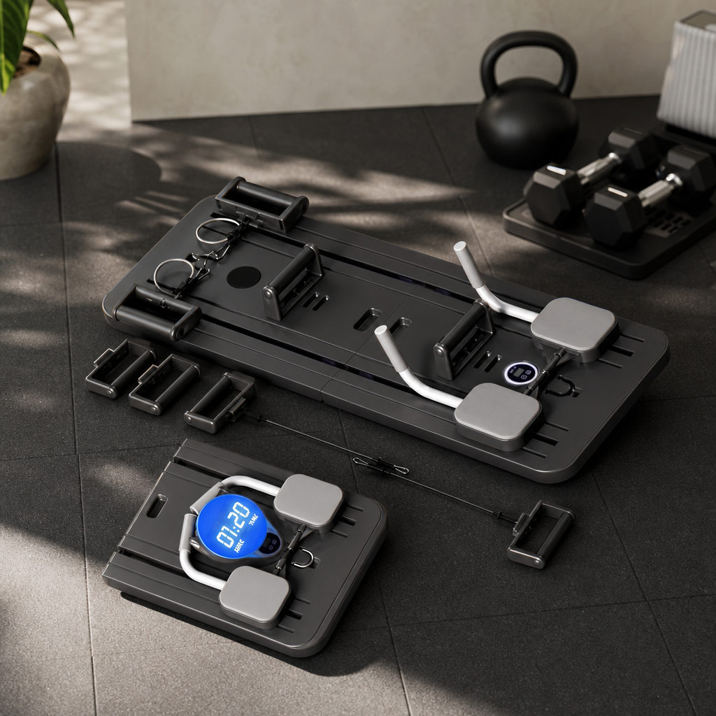 Sora Pilates Reformer Set — Portable Ab & Core Training Board
