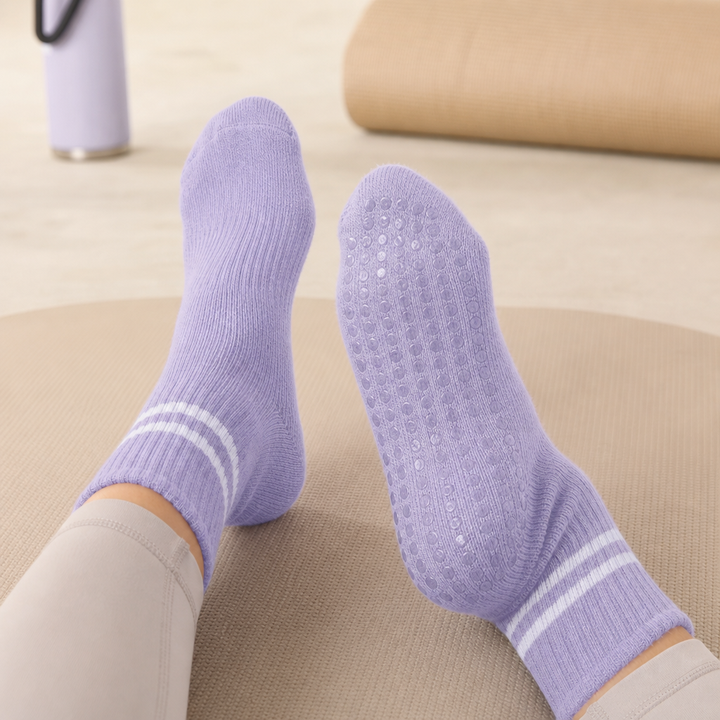 Sora Mid-Calf Grip Socks